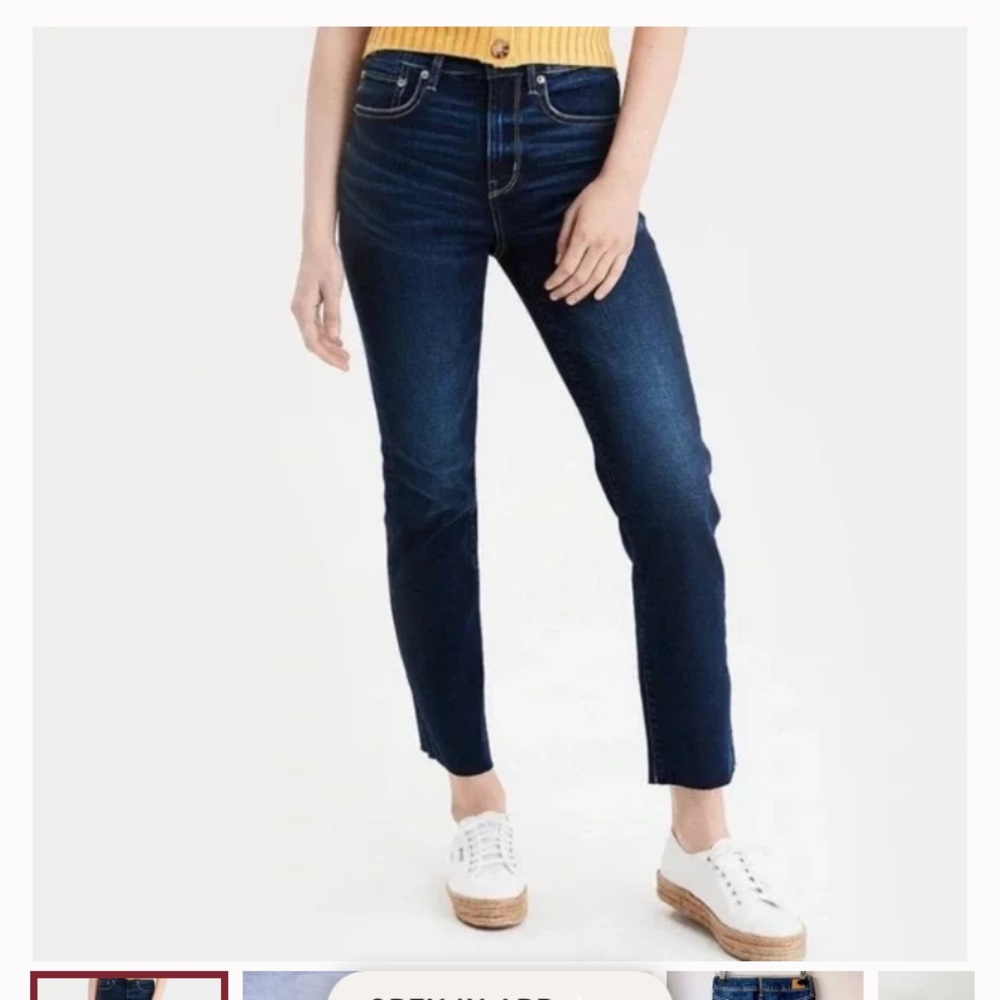 American eagle straight super stretch jeans